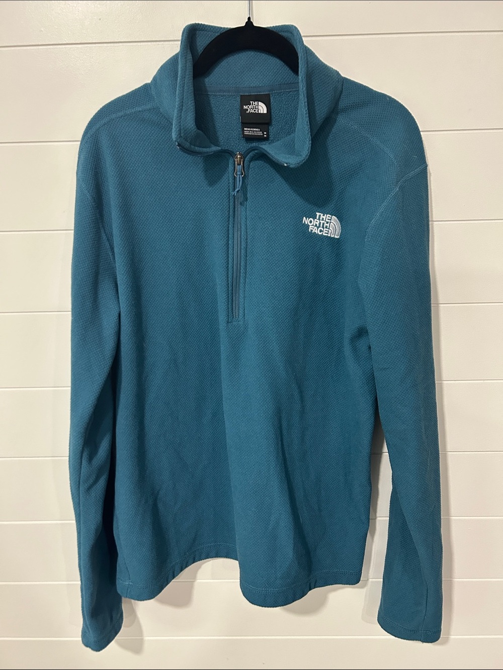 The North Face Teal Lightweight Half-Zip Shirt Jacket